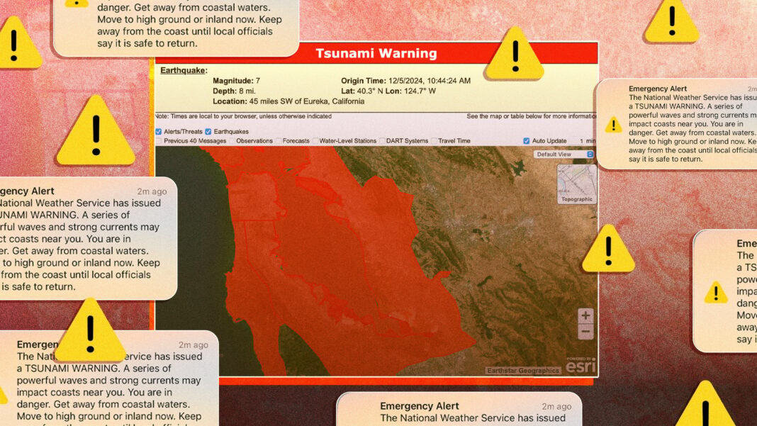 Alerta de tsunami na Califórnia foi um caos. Entenda o porquê.