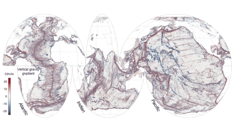 **NASA revela mapa inédito do fundo do oceano com resolução duas vezes superior**